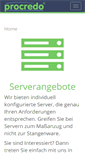 Mobile Screenshot of procredo.de